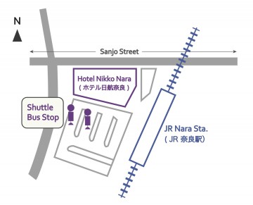 shuttle bus map